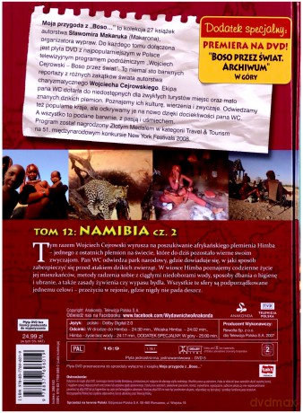 Moja przygoda z "Boso..." (Tom 12) Namibia część 2 - Sławomir Makaruk (booklet) [DVD]