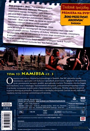 Moja przygoda z "Boso..." (Tom 13) Namibia część 3 - Sławomir Makaruk (booklet) [DVD]