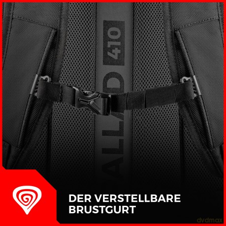 Genesis Notebook Rucksack PALLAD 410 sch