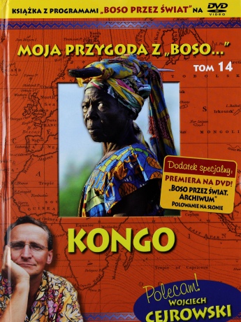 Moja przygoda z "Boso..." (Tom 14) Kongo - Sławomir Makaruk (booklet) [DVD]