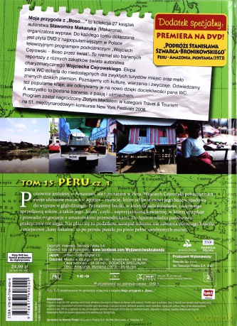 Moja przygoda z "Boso..." (Tom 15) Peru część 1 - Sławomir Makaruk (booklet) [DVD]