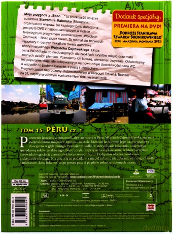 Moja przygoda z "Boso..." (Tom 15) Peru część 1 - Sławomir Makaruk (booklet) [DVD]
