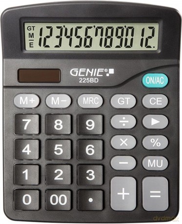Genie: GENIE 225 BD Tischrechner schwarz