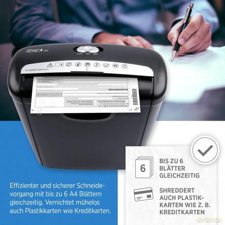Genie: GENIE 240 S Aktenvernichter mit Streifen