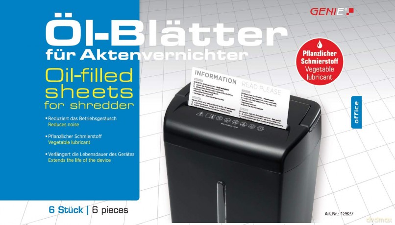 Genie lbltter, 6 Blatt