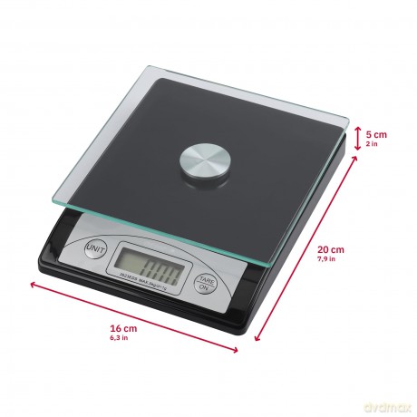 Genie: GENIE Briefwaage 3623 EDS schwarz fźr ma