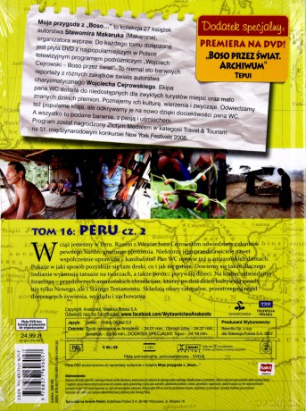 Moja przygoda z "Boso..." (Tom 16) Peru część 2 - Sławomir Makaruk (booklet) [DVD]