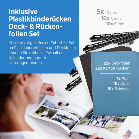 GENIE CB-850 Kunststoffbindeg
