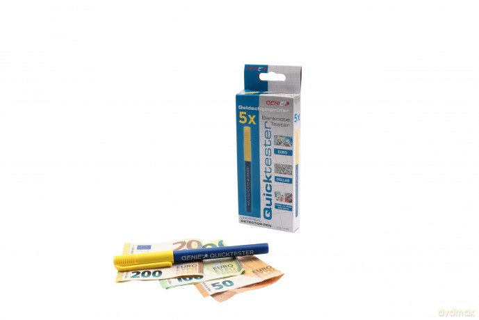 GENIE Geldschein Quicktester 5er Pack