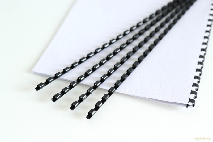 GENIE Spiralbinderźcken 6mm schwarz 25 S