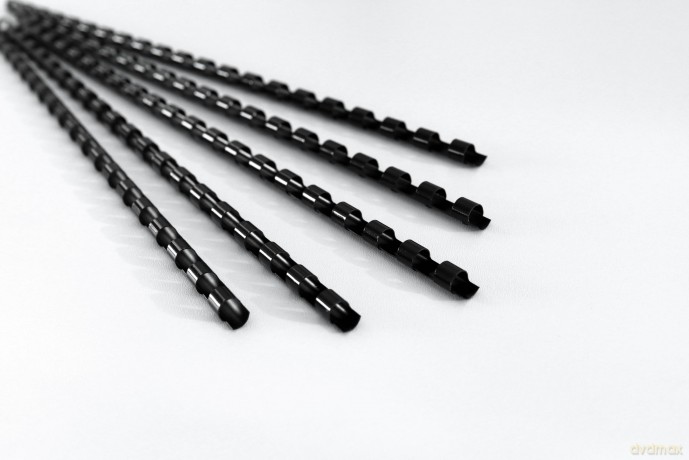 GENIE Spiralbinderźcken 6mm schwarz 25 S