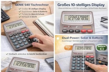 Genie: Genie Tischrechner 540