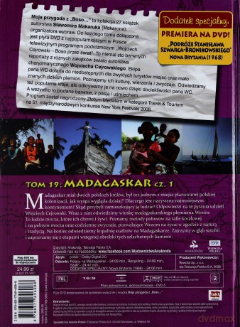 Moja przygoda z "Boso..." (Tom 19) Madagaskar część 1 - Sławomir Makaruk (booklet) [DVD]