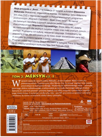 Moja przygoda z "Boso..." (Tom 2) Meksyk część 1 - Sławomir Makaruk (booklet) [DVD]