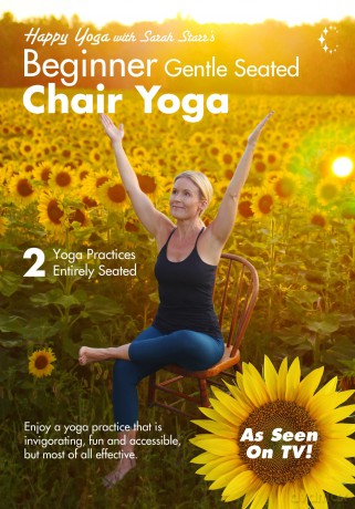 Gentle Seated Chair Yoga For Beginners With Sarah [DVD]