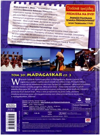 Moja przygoda z "Boso..." (Tom 20) Madagaskar część 2 - Sławomir Makaruk (booklet) [DVD]