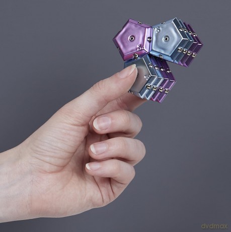 Geode Chrome Sphere - Paars
