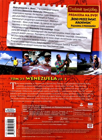 Moja przygoda z "Boso..." (Tom 21) Wenezuela część 1 - Sławomir Makaruk (booklet) [DVD]