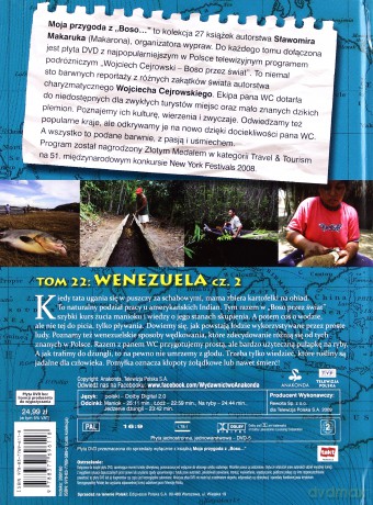 Moja przygoda z "Boso..." (Tom 22) Wenezuela część 2 - Sławomir Makaruk (booklet) [DVD]