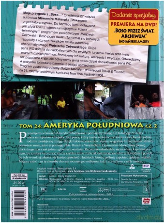 Moja przygoda z "Boso..." (Tom 24) Ameryka Południowa część 2 - Sławomir Makaruk (booklet) [DVD]