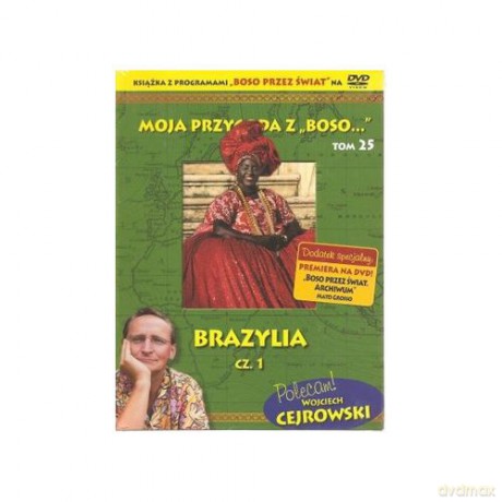 Moja przygoda z "Boso..." (Tom 25) Brazylia część 1 - Sławomir Makaruk (booklet) [DVD]