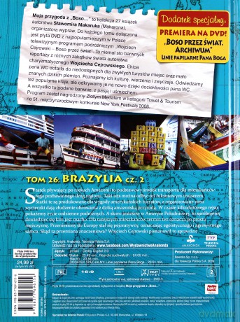 Moja przygoda z "Boso..." (Tom 26) Brazylia część 2 - Sławomir Makaruk (booklet) [DVD]