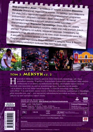 Moja przygoda z "Boso..." (Tom 3) Meksyk część 2 - Sławomir Makaruk (booklet) [DVD]