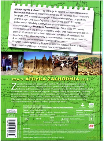 Moja przygoda z "Boso..." (Tom 5) Afryka Zachodnia część 1 - Sławomir Makaruk (booklet) [DVD]