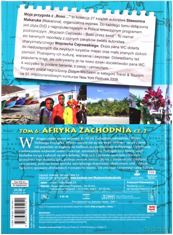 Moja przygoda z "Boso..." (Tom 6) Afryka Zachodnia część 2 - Sławomir Makaruk (booklet) [DVD]