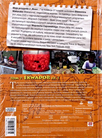 Moja przygoda z "Boso..." (Tom 7) Ekwador część 1 - Sławomir Makaruk (booklet) [DVD]
