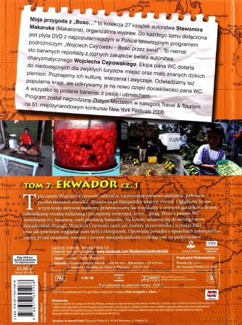 Moja przygoda z "Boso..." (Tom 7) Ekwador część 1 - Sławomir Makaruk (booklet) [DVD]