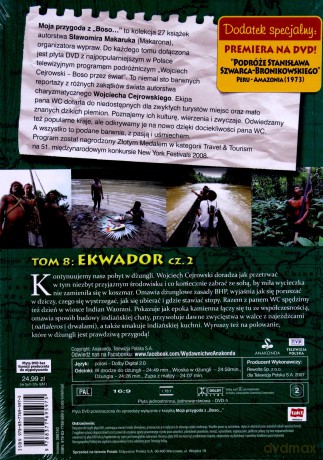 Moja przygoda z "Boso..." (Tom 8) Ekwador część 2 - Sławomir Makaruk (booklet) [DVD]