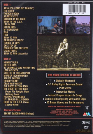 Bruce Springsteen: The Complete Video Anthology 1978-2000 [2DVD]
