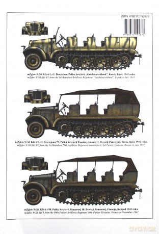 mZgkw 5t Sd Kfz 6. Tank Power vol. LVIII 287 - Robert Sawicki, Janusz Ledwoch [KSIĄŻKA]