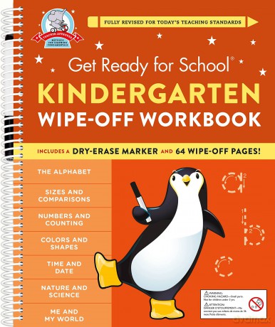 Get Ready for School Kindergarten WipeOff Workbook [KSIĄŻKA]