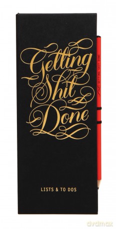 Getting Shit Done List Ledger [KSIĄŻKA]