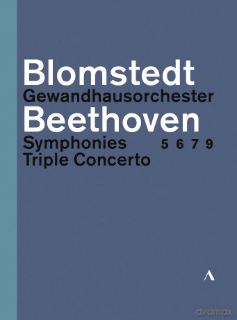 Gewandhausorch./Blomstedt-Beethoven:Symphonies 5/6/7/9 [3DVD]