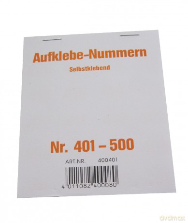 Gewinn-Aufklebenummern 401-500