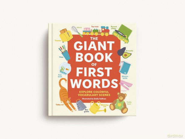 Giant Book Of First Words Hb [KSIĄŻKA]