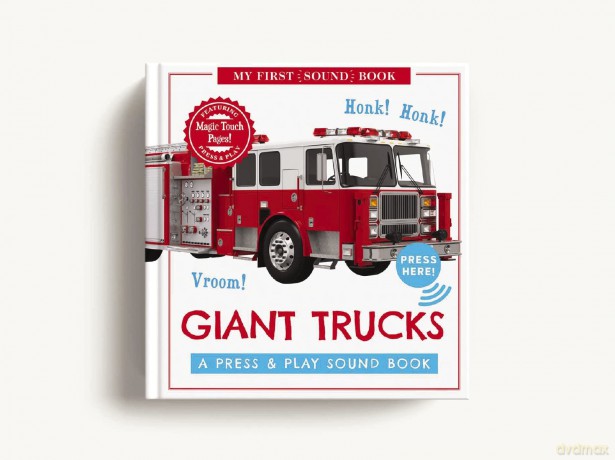 Giant Trucks My First Boo Hb [KSIĄŻKA]