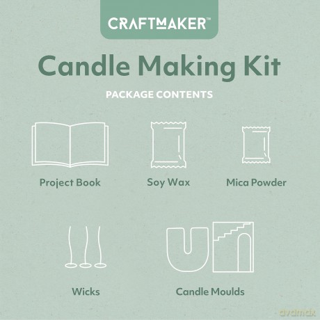 Gift Box Craftmaker Candle Making [KSIĄŻKA]