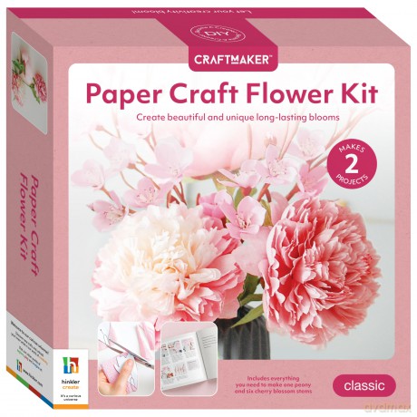 Gift Box Paper Flower Kit [KSIĄŻKA]