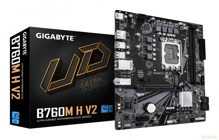 Gigabyte B760M H V2 B760,S1700,mATX,DDR10ZubehśrSONSTIGES5401180330124.99120.01.2026726789461 4719