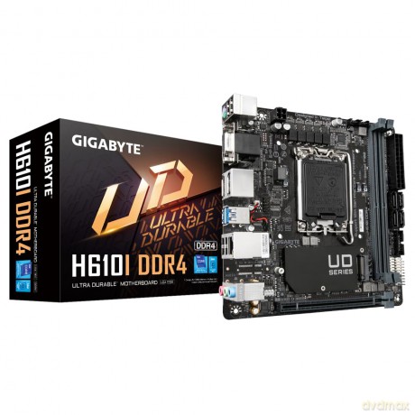 Gigabyte H610I DDR4 H610,S1700,mITX,DDR4
