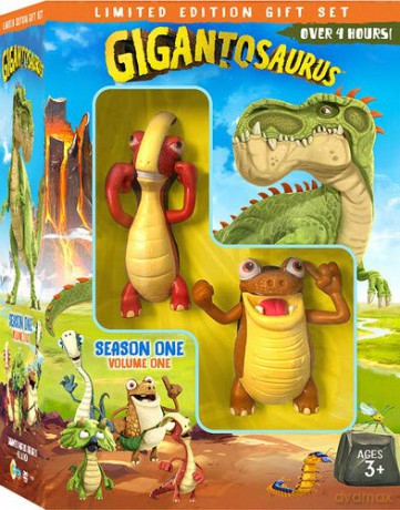 Gigantosaurus S1 V1 With Figurines [DVD]