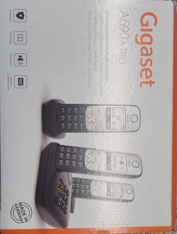 Gigaset A690A Trio int. schwarz