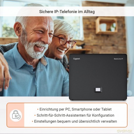 Gigaset BasicLine IP+COMFORT 500HX silbe