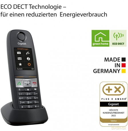 Gigaset E630HX Mobilteil IP65 mit Ladesc