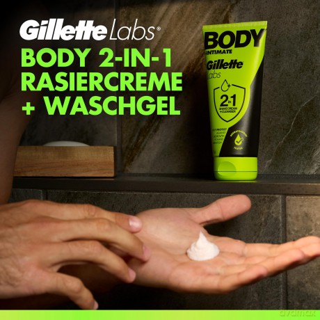 Gillette 2-in1 Rasiercreme 177,0 ml
