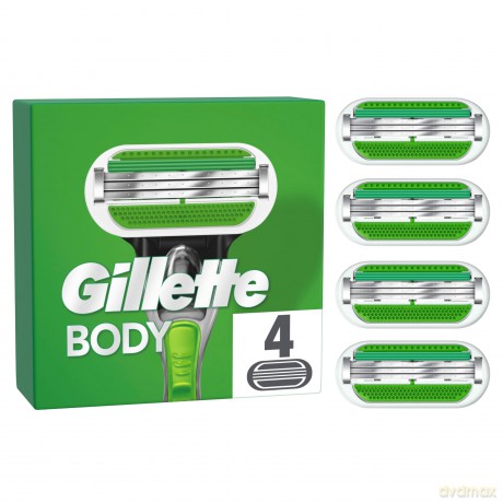Gillette Body 4pc Blades